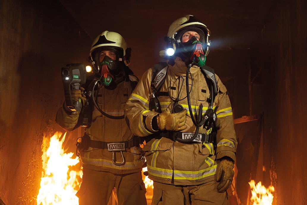 Feuerwehr Atemschutz Training